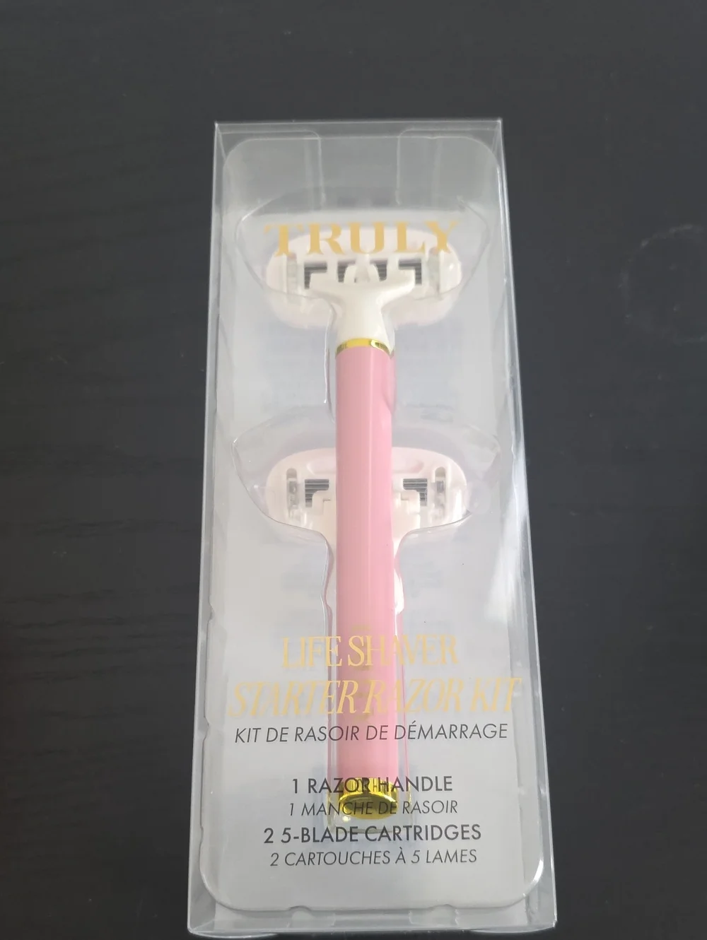 TRULY Pink Life Shaver Starter Razor Kit